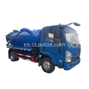 ISUZU 4X2 5000L Vacuum Camión de succión fecal